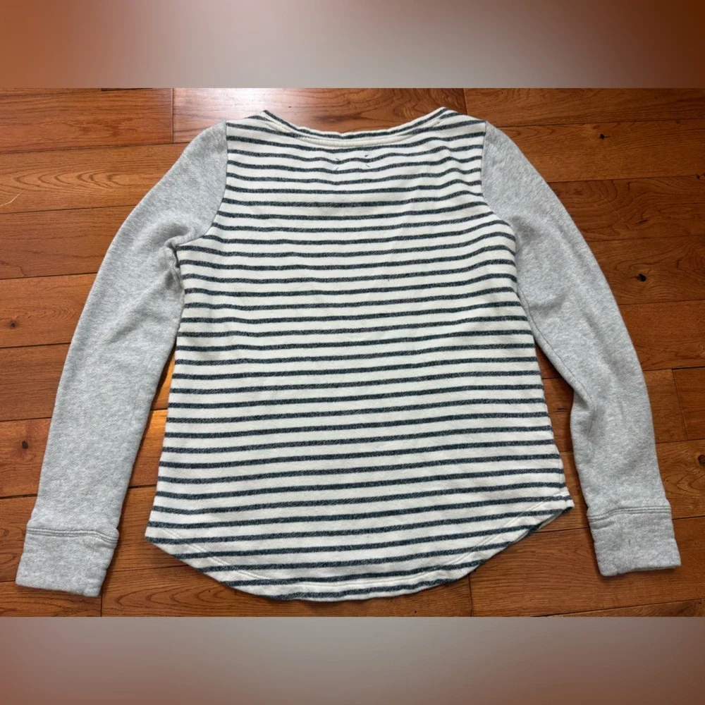 Lou & Grey Striped Long Sleeve Heavy Shirt - Picture 3 of 5